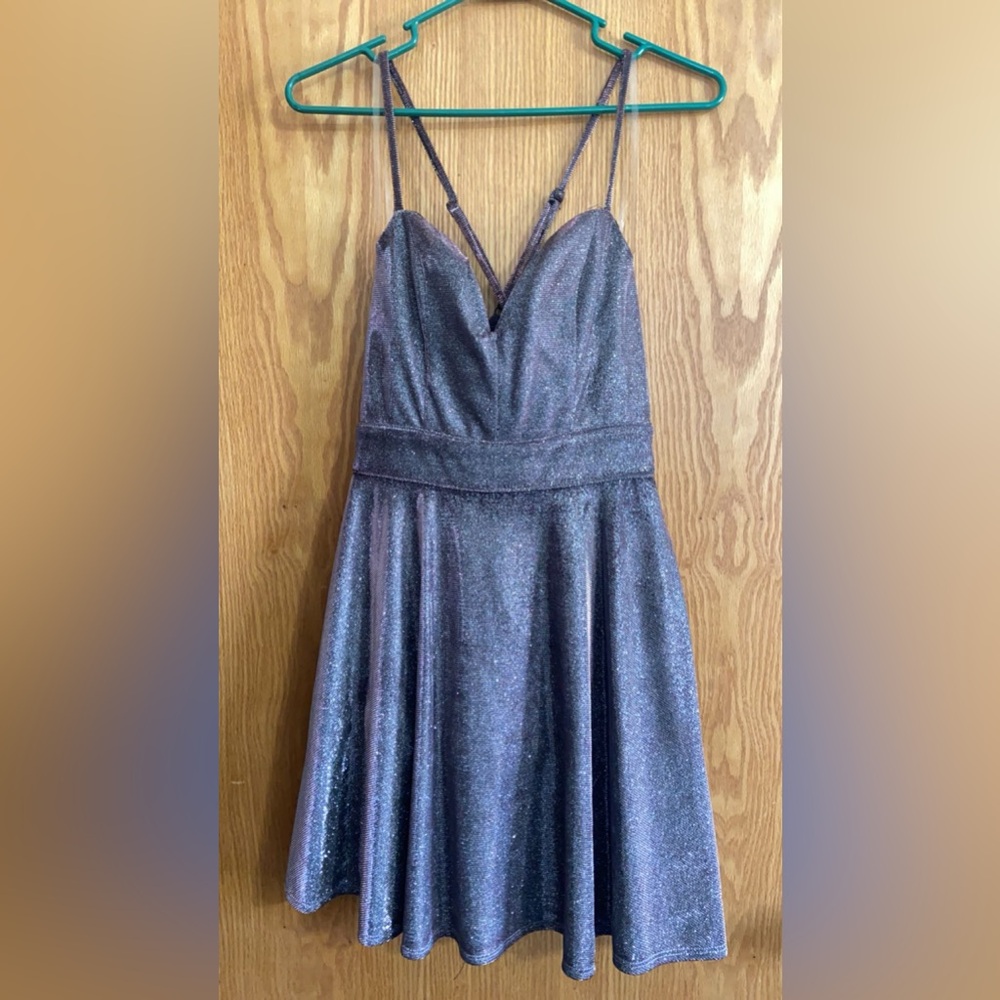 Pink Sparkly Cocktail Dress